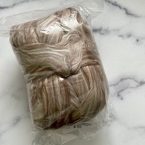 COPY - Merino / brown alpaca / camel / mulberry silk top